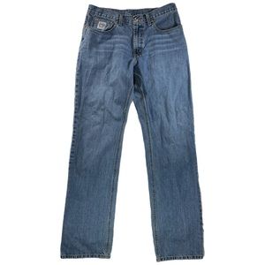 Cinch White Label Relaxed Fit Mid Rise Straight Leg Jeans Size 36x37